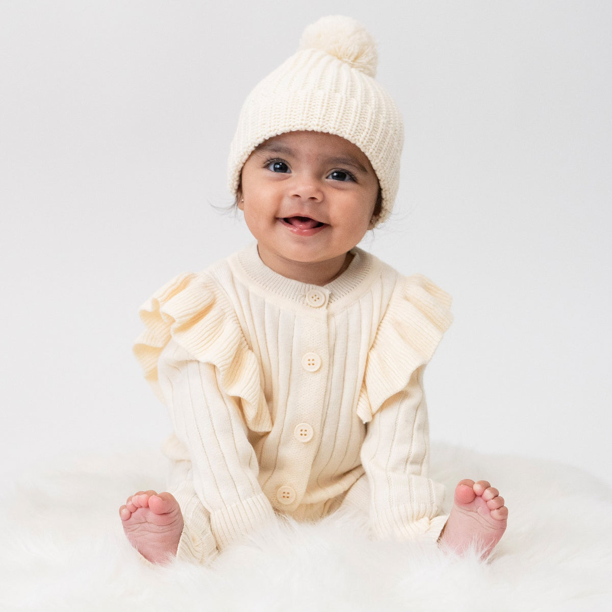 Vienna Romper-Cream