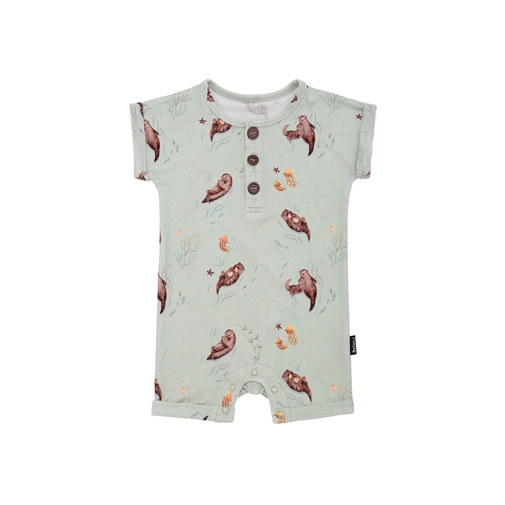 Custom Printed Romper | Short Sleeve Romper | Belan.J