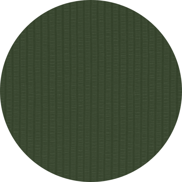 Ribbed Forest Green