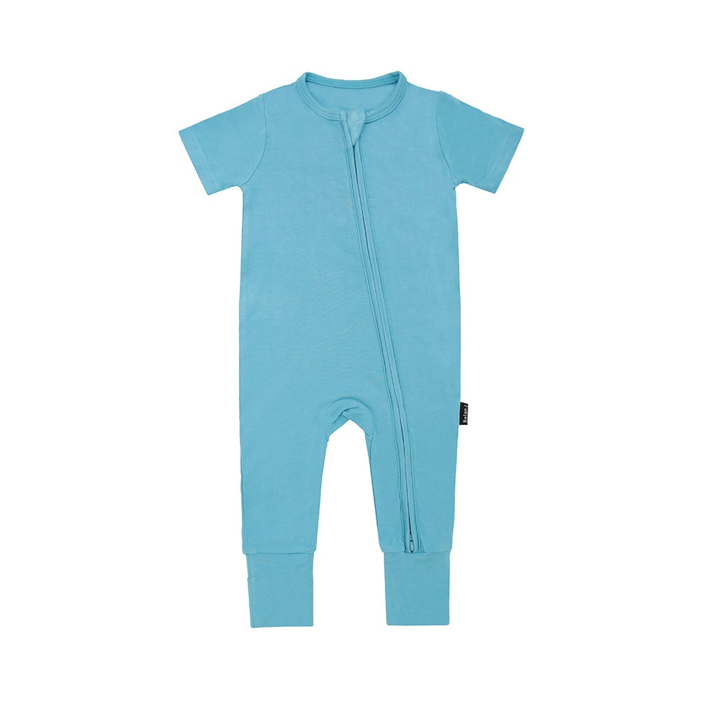 Baby Zipper Romper | Short Sleeve Zipper Romper | Belan.J