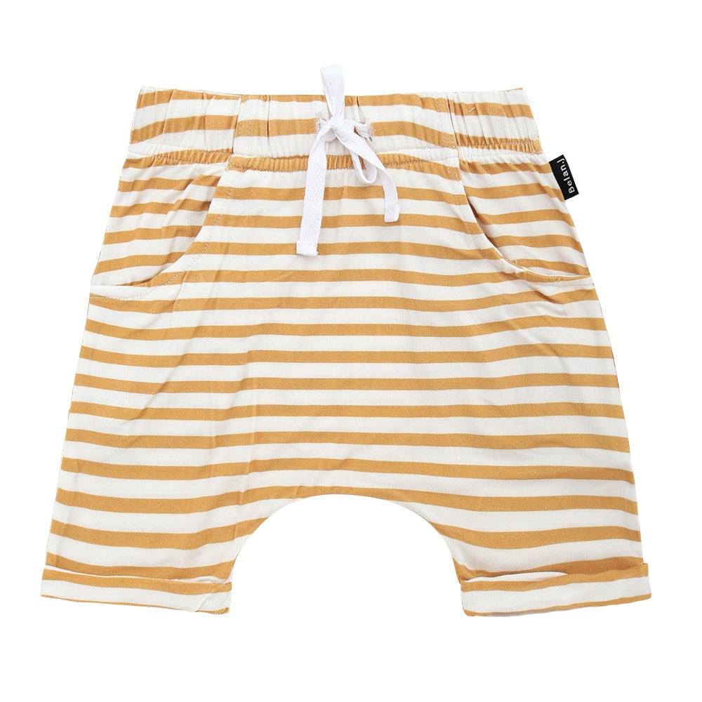 Baby Harem Shorts | Sun Stripe Shorts | Belan.J