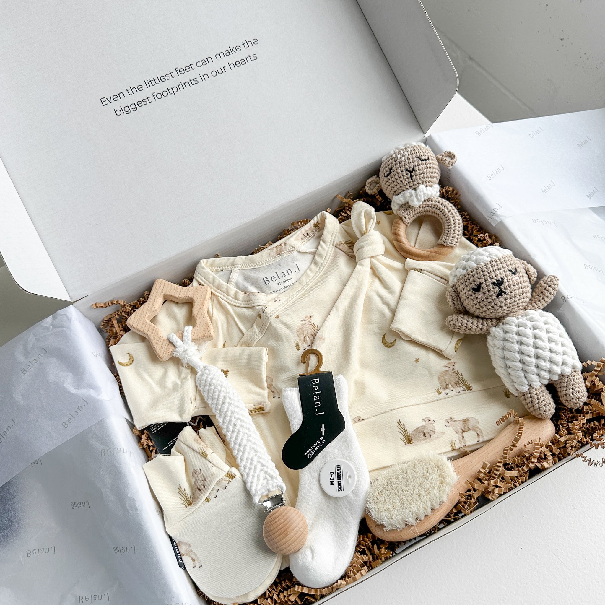 Baby Gift Box - Little Lambs Kimono Set – Belan.J
