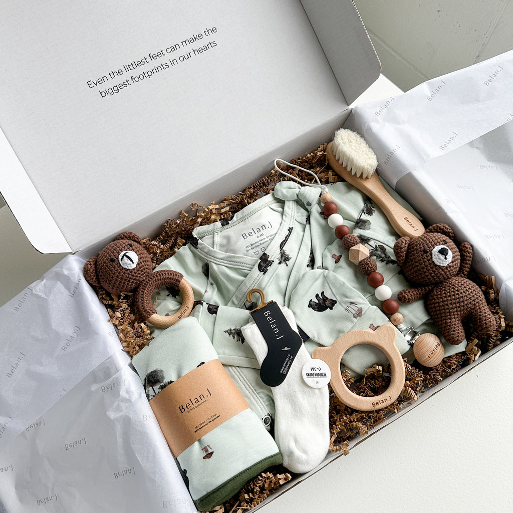 Newborn Gift Box Is a Great Baby Gift Box Of Hand Picked Useful items ...