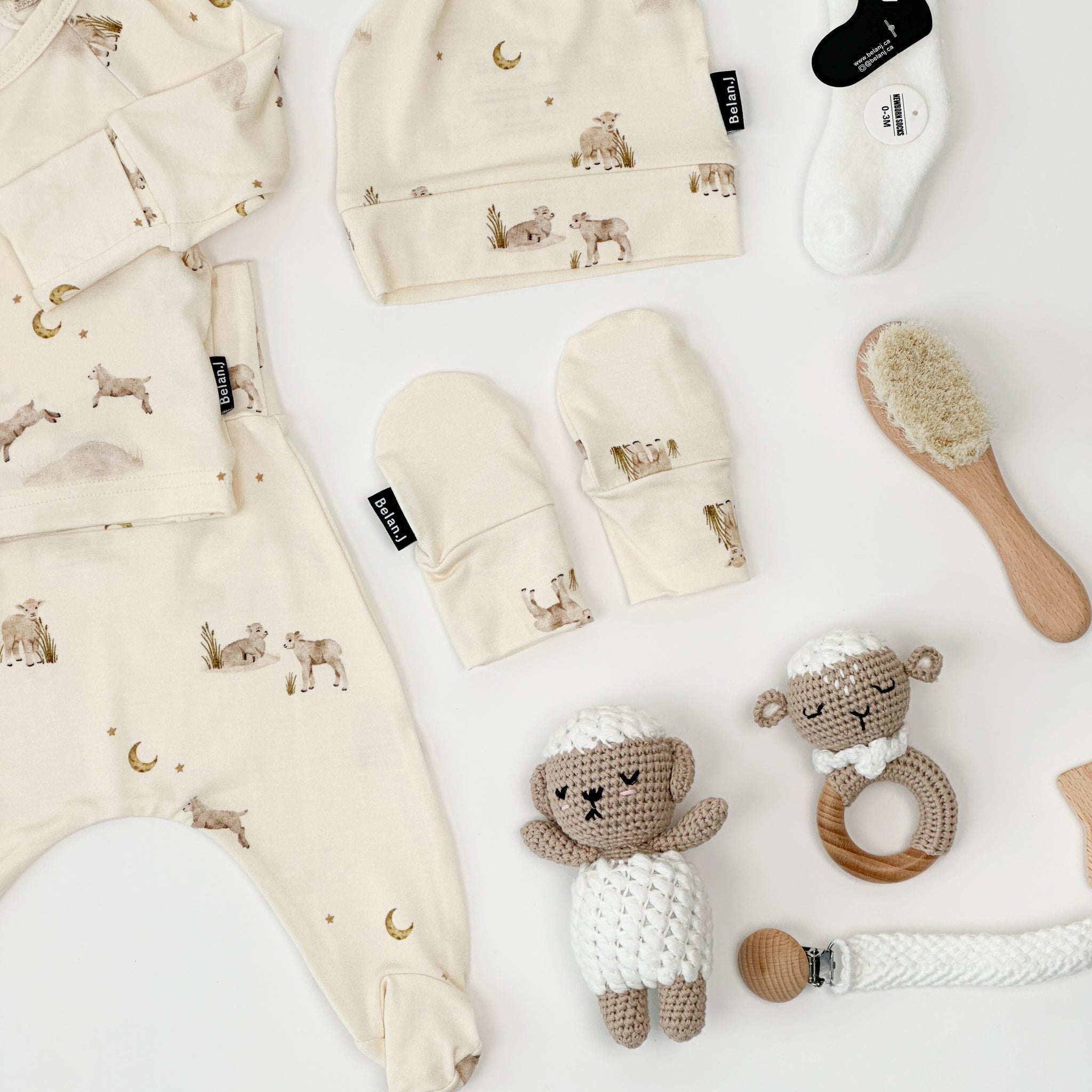 Baby Gift Box - Little Lambs Kimono Set – Belan.J