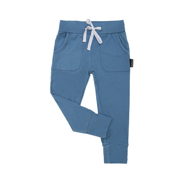 Pocket Jogger Pants | Marine Blue Jogger Pants | Belan.J