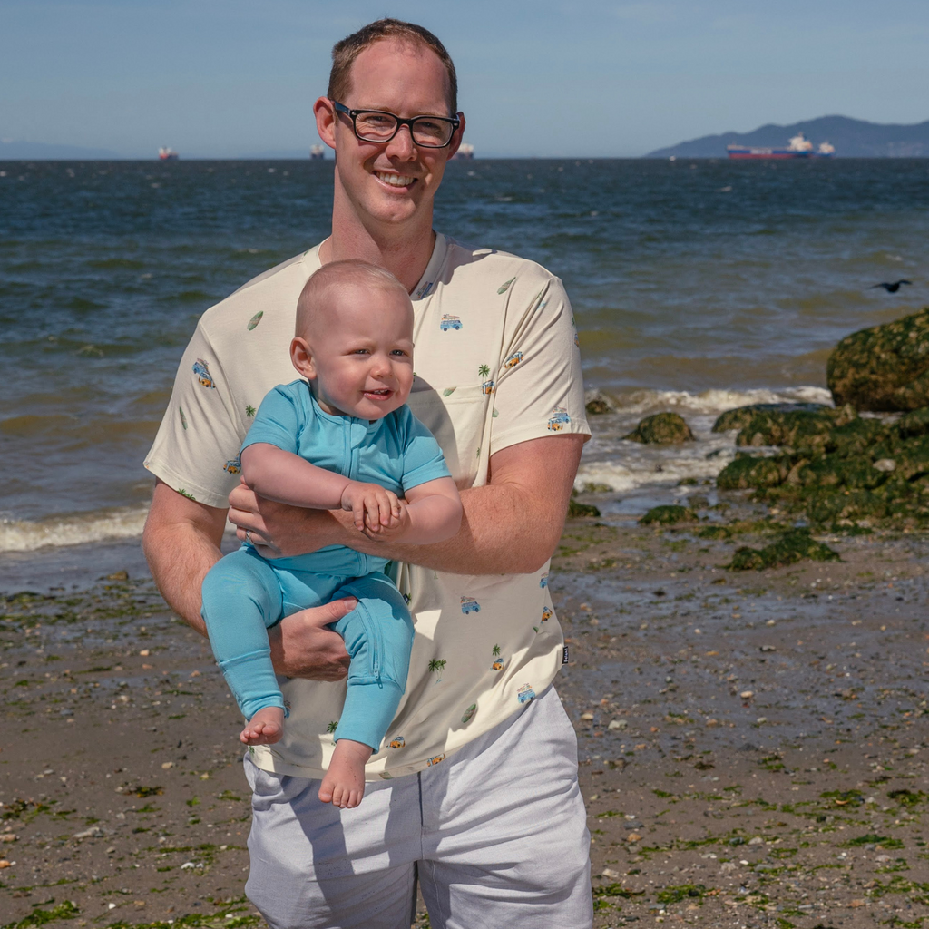 Baby Zipper Romper | Short Sleeve Zipper Romper | Belan.J