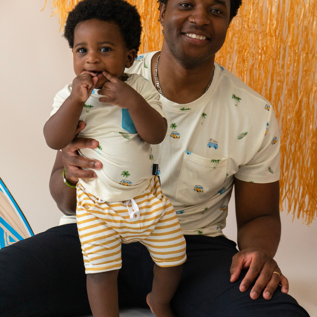 Baby Harem Shorts | Sun Stripe Shorts | Belan.J