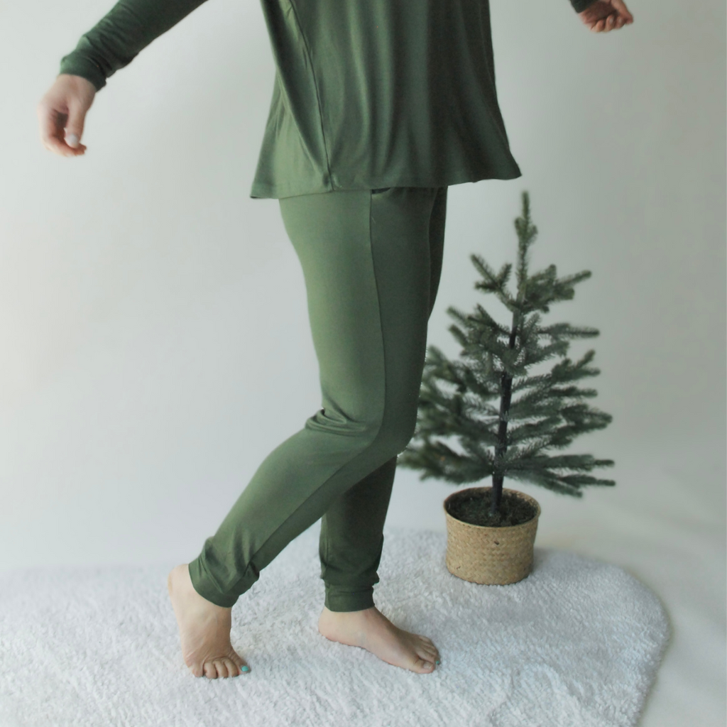 Women's Lounge Set | Forest Green Lounge Set | Belan.J