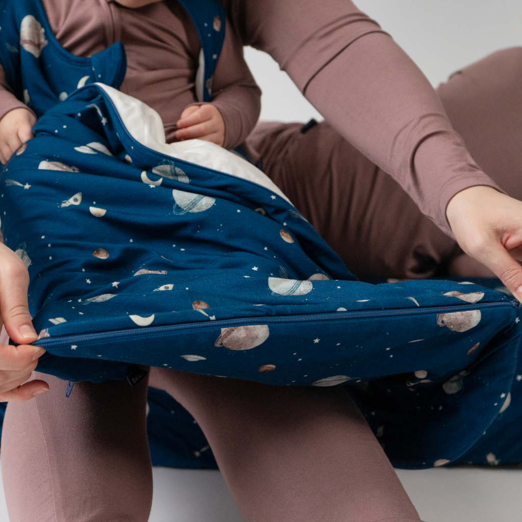 Space Print Sleep Bag | 1.0 TOG Sleep Sack | Belan.J