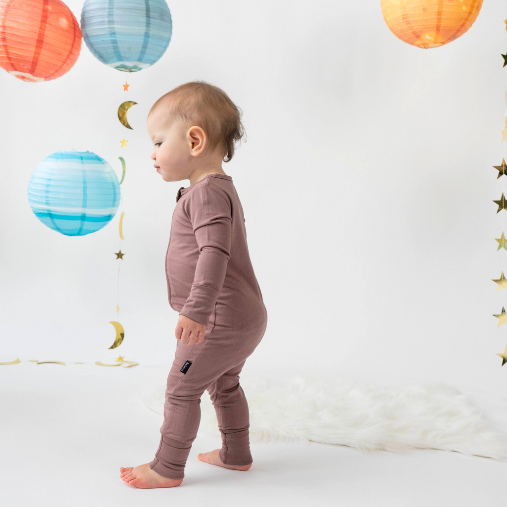 Twilight Mauve Zipper Sleeper | Belan.J