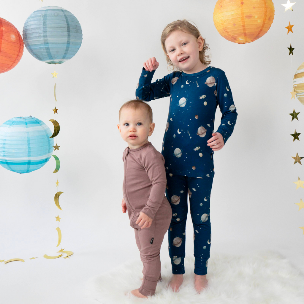 Twilight Mauve Zipper Sleeper | Belan.J