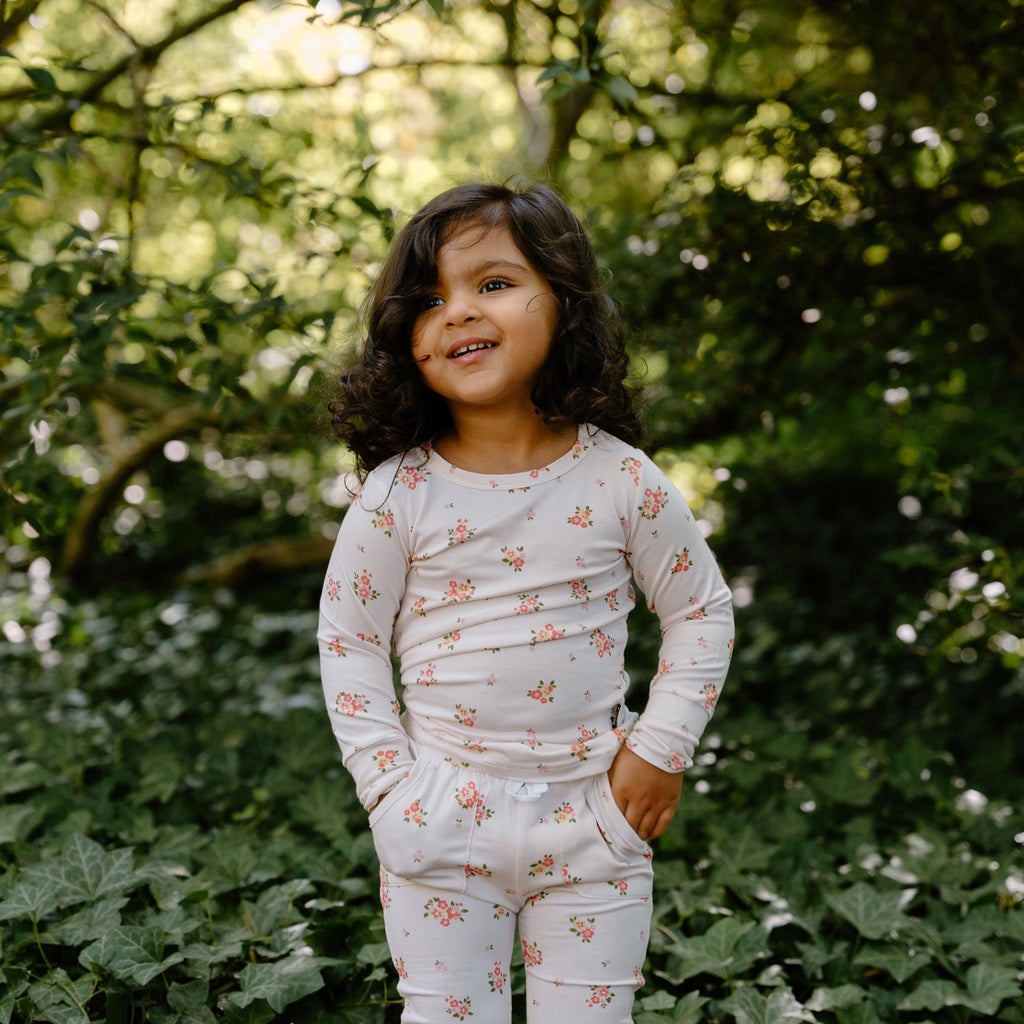 Toddler Girl Jogger Set | Long Sleeve PJ Set | Belan.J