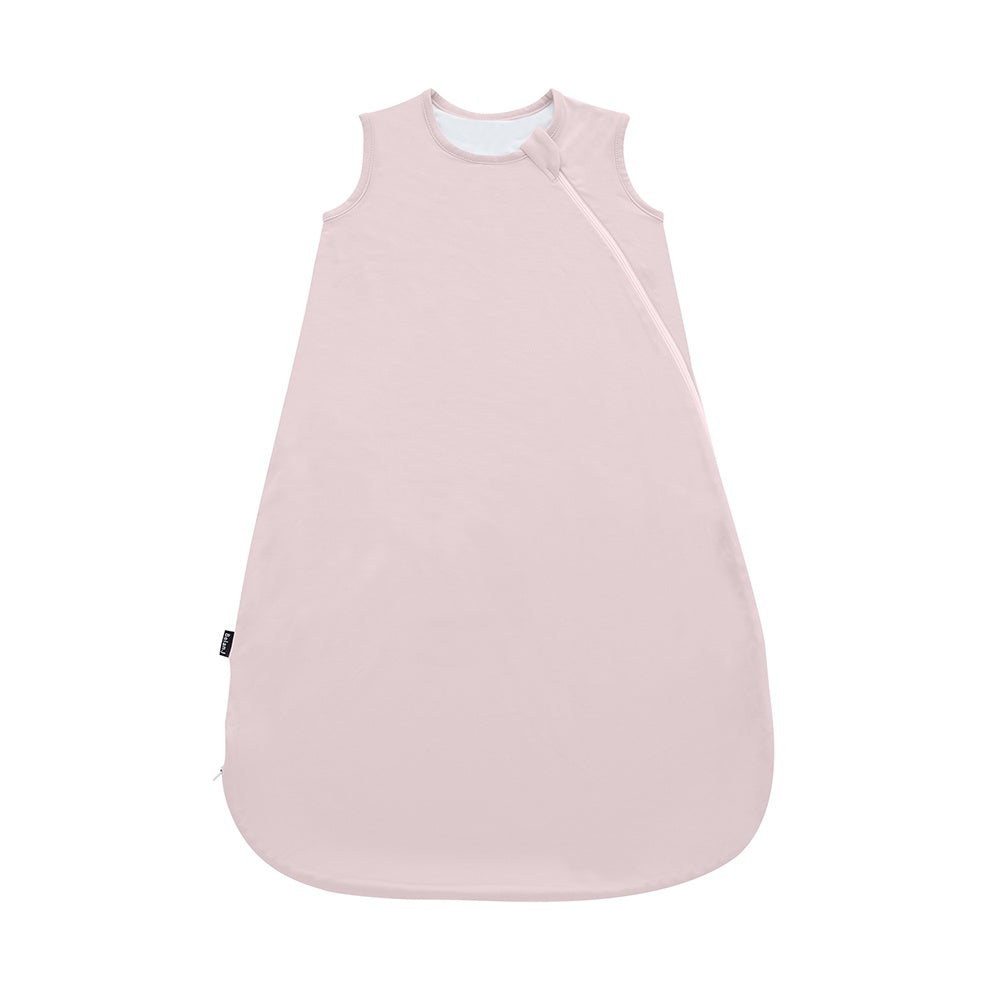 children's sleep bag in solid dusty pink color