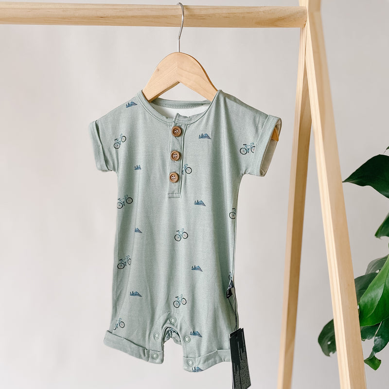 Shortall Romper - Bikes