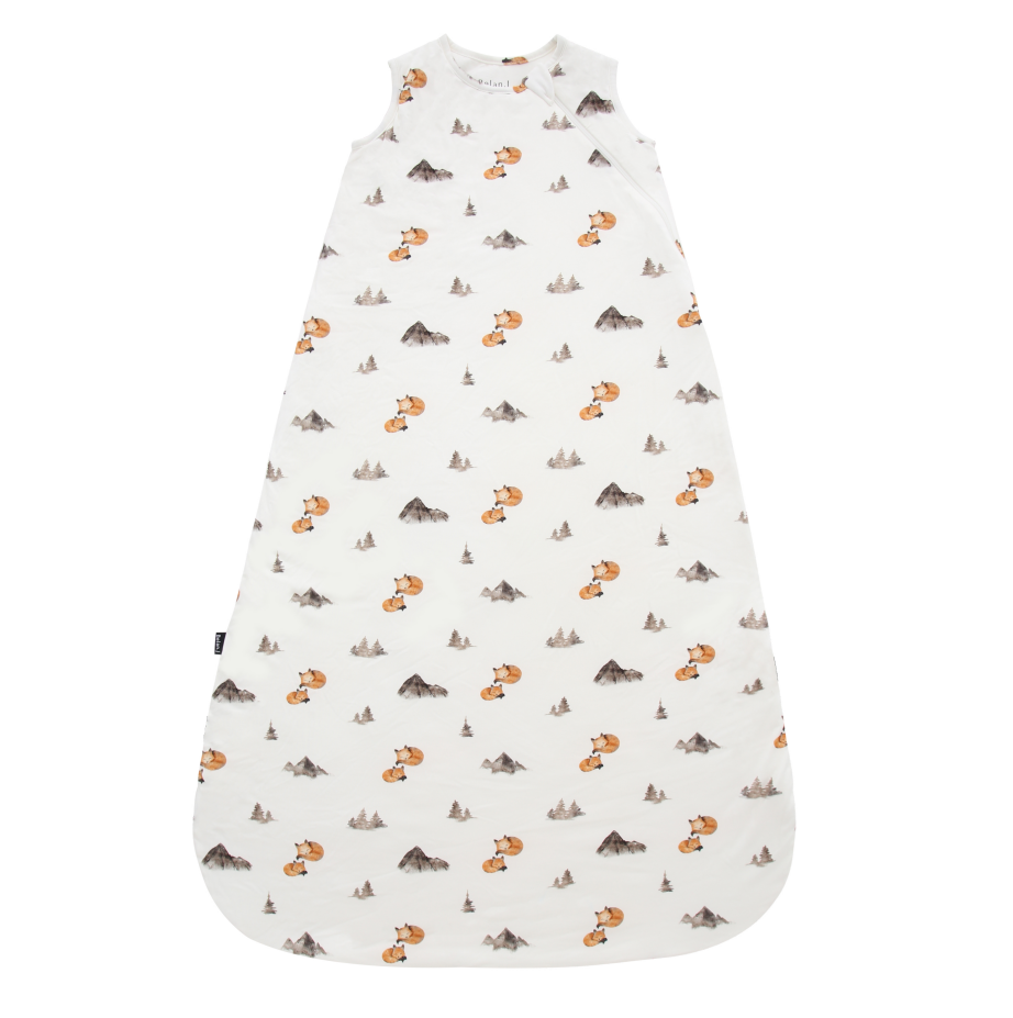 sleep bag in foxes print
